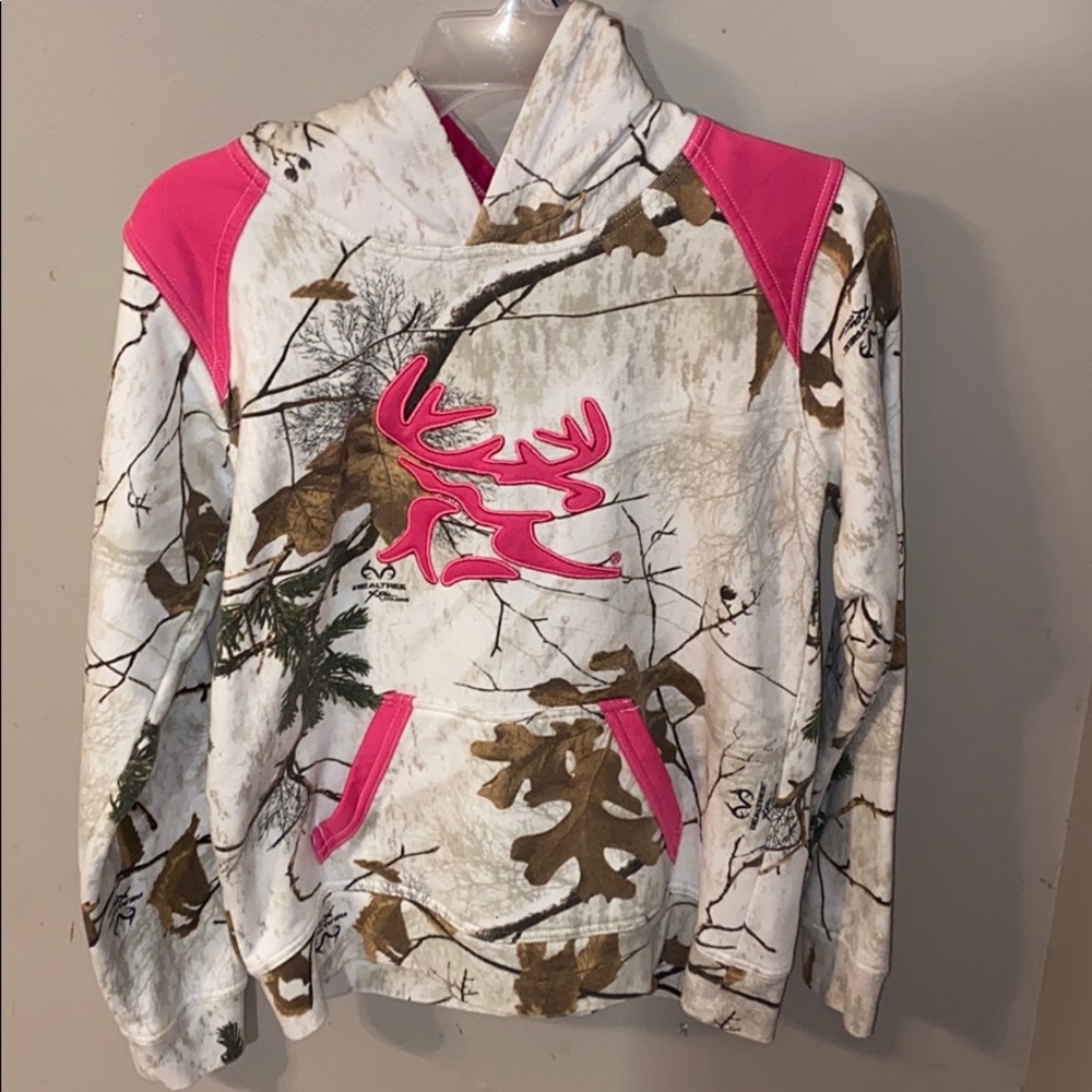 Bushmaster Realtree white camo hoodie XL